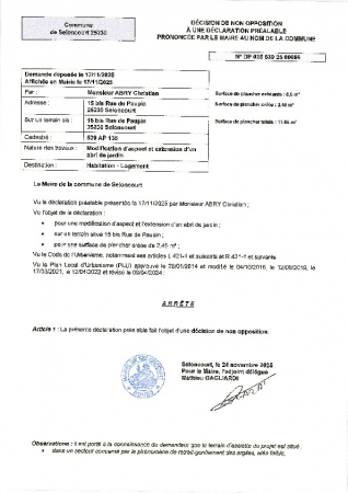 DP 25 00099 ABRY Christian